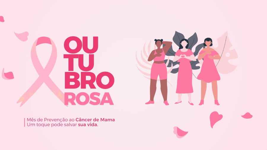 Site acolhedor com mensagens positivas durante o Outubro Rosa